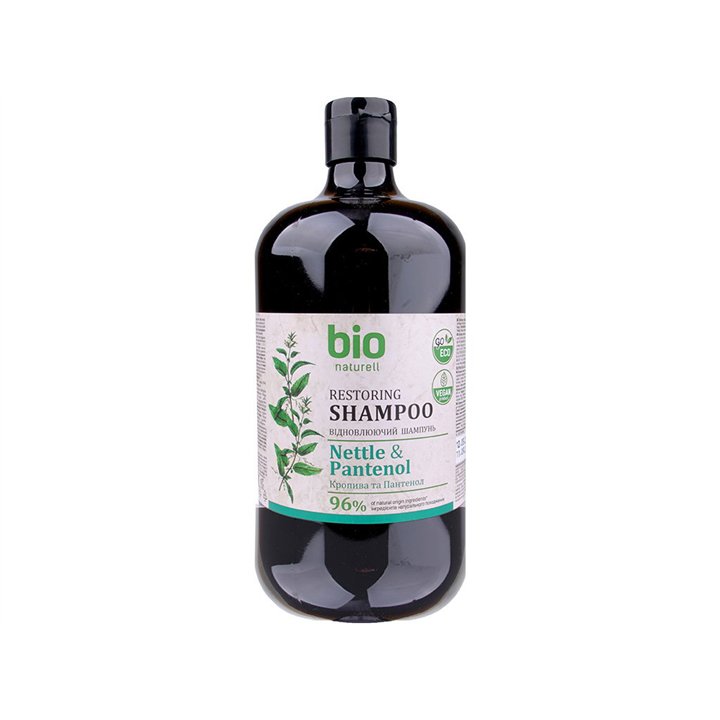 Bio Naturell, Bio Naturell, Nettle & Panthenol, Hair Shampoo, Regenerating, 946 ml - Teknashop Ltd