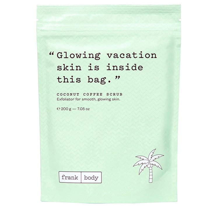 Frank Body, Coffee Coconut, Smoothing, Body Scrub, 200 ml - Teknashop Ltd