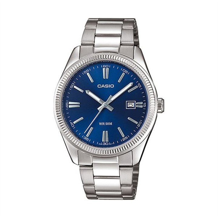 CASIO COLLECTION Mod. DATE - NAVY BLUE - WW.MTP-1302PD-2AVEF - Teknashop Ltd