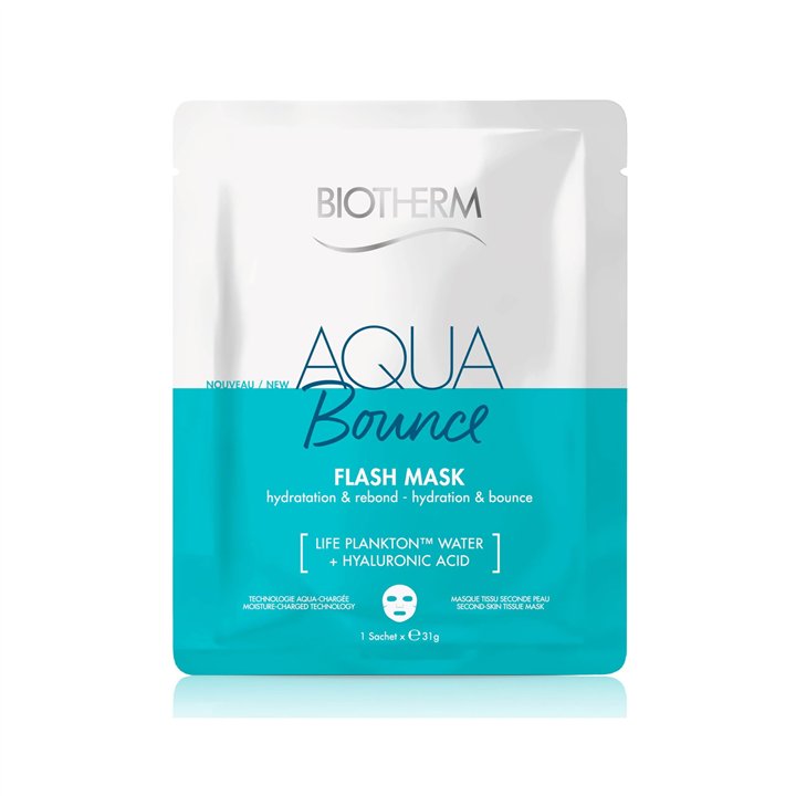 Biotherm, Aqua Flash, Balancing, Sheet Mask, For Face, Weekly or as needed, 31 g - Teknashop Ltd