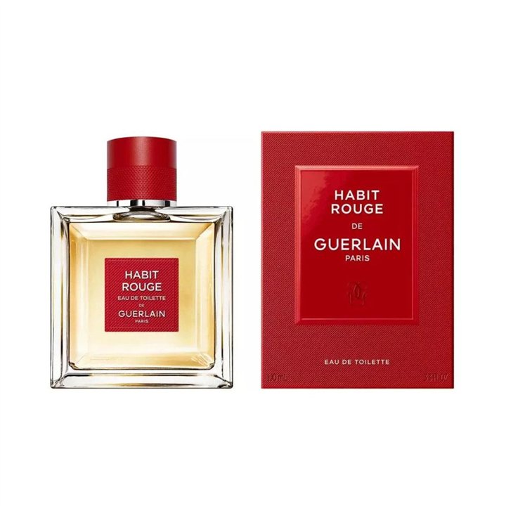 Guerlain, Habit Rouge, Eau De Parfum, For Men, 100 ml - Teknashop Ltd