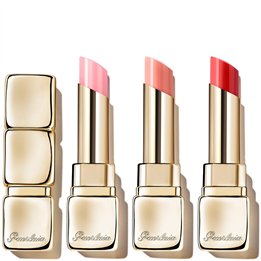 Set Guerlain: Kiss Kiss Bee Glow, Glossy, Lip Balm, 775, Poppy Glow, 3.2 g + Kiss Kiss Bee Glow, Glossy, Lip Balm, 258, Rose Glo