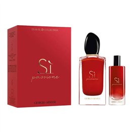 Set Giorgio Armani: Si Passione, Eau De Parfum, For Women, 100 ml + Si Passione, Eau De Parfum, For Women, 15 ml *Miniature - Te