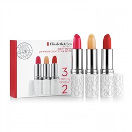Set Elizabeth Arden: Eight Hour Cream, Tinted Moisturizer, Lip Balm, 02, Blush, SPF 15, 3.7 g + Eight Hour Cream, Lip Balm, Tran