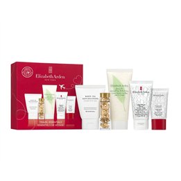 Set Elizabeth Arden: White Tea Skin Solutions, Purifying, Cleansing Cream, 50 ml + Advanced Ceramide, Nourishing & Restoring, Se