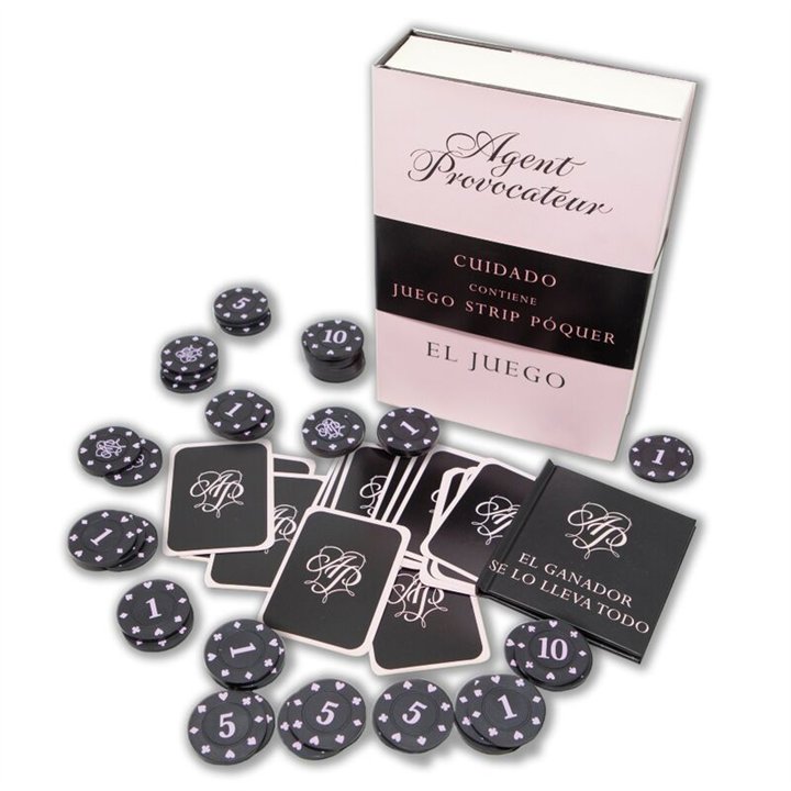 DIABLO PICANTE - GAME STRIP POKER TOKENS AND CARDS - D-230221 - Teknashop Ltd