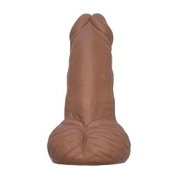 DIABLO PICANTE - HOT DEVIL MULATTO-COLORED PENIS-SHAPED STRESS TOY - D-243982 - Teknashop Ltd