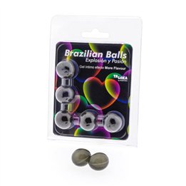 TALOKA - 5 BRAZILIAN BALLS MORE FLAVOUR EFFECT EXCITING GEL - D-232637 - Teknashop Ltd