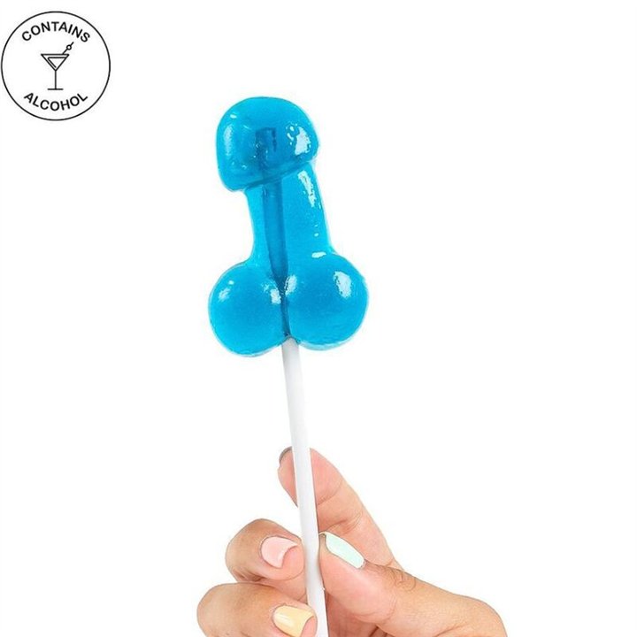 SECRETPLAY - COCK LOLLIPOP WITH ALCOHOL GIN & TONIC - D-241223 - Teknashop Ltd