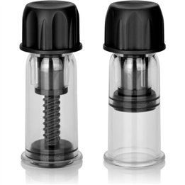 CALEXOTICS - VACCUM TWIST NIPPLE SUCTION CUP BLACK - D-223914 - Teknashop Ltd