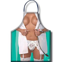 DIABLO PICANTE - WOMENS NURSE APRON - D-236762 - Teknashop Ltd