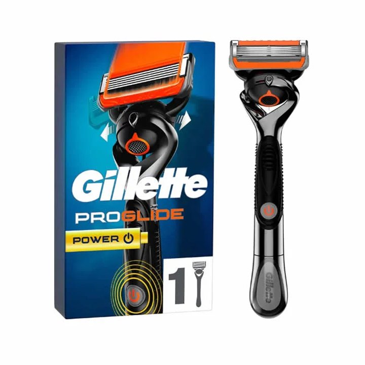 Gillette Fusion ProGlide Power Razor + 1 Refill - unisex - Teknashop Ltd