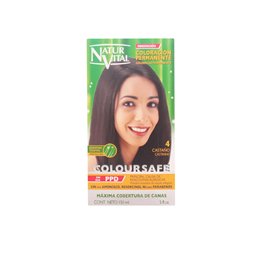 Naturaleza Y Vida Coloursafe Permanent Color 4 Brown 150ml - unisex - Teknashop Ltd