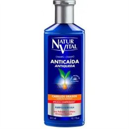 Naturvital Champú Anticaída Cabello Graso 300 100ml - unisex - Teknashop Ltd