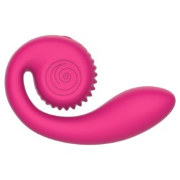 SNAIL VIBE - GIZI LITE DUAL G-SPOT & CLITORAL PINK VIBRATOR - D-245138 - Teknashop Ltd