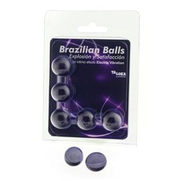 TALOKA - 5 BRAZILIAN BALLS ELECTRIC VIBRATING EFFECT EXCITING GEL - D-232634 - Teknashop Ltd