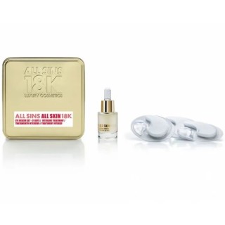 All Sins 18k All Skin Eye Rescue 21 Days Intensive Treatment Set 2 Pieces - unisex - Teknashop Ltd