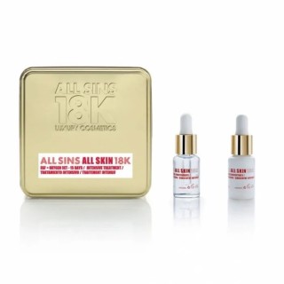 All Sins 18k All Skin Efg Oxygen 15 Days Intensive Treatment Set 2 Pieces - unisex - Teknashop Ltd