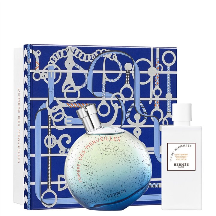Set Hermes: L'Ombre Des Merveilles, Eau De Parfum, For Men, 100 ml + L'Ombre Des Merveilles, Hydrates, Body Lotion, 80 ml - Tekn