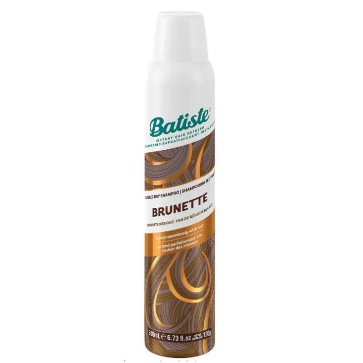Batiste Medium Brunette Dry Shampoo 200ml - unisex - Teknashop Ltd