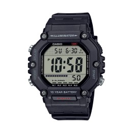 CASIO SPORT COLLECTION Mod. OVERSIZE 10 YEARS BATTERY - BLACK - WW.AE-1600H-1AVEF - Teknashop Ltd