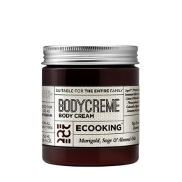 Ecooking, BodyCreme, Almond Oil, Moisturizing, Body Cream, 250 ml - Teknashop Ltd