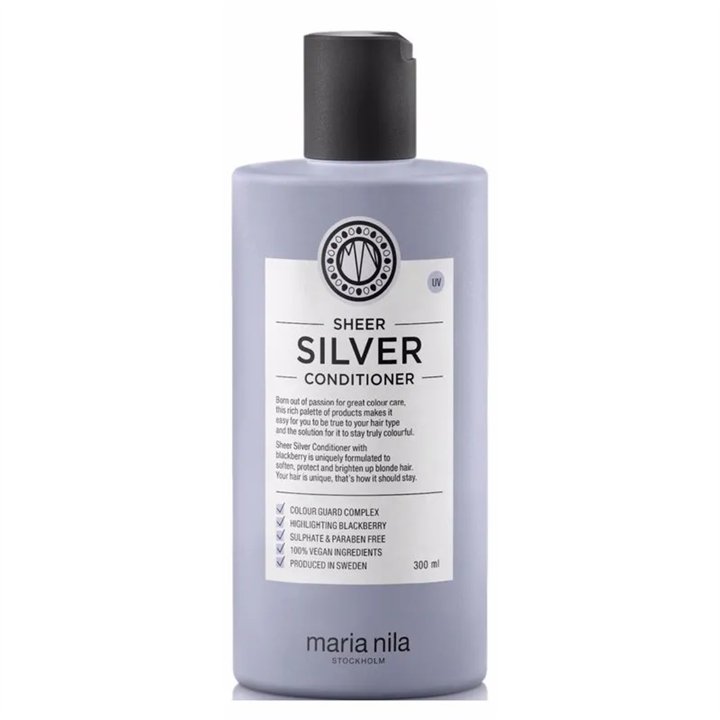 Maria Nila - Sheer Silver Conditioner 300ml - unisex - Teknashop Ltd