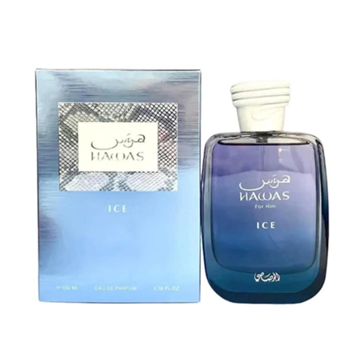 Rasasi Hawas For Him Ice Eau De Parfum 100ml Spray - unisex - Teknashop Ltd