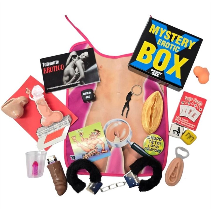DIABLO PICANTE - MYSTERY EROTIC BOX FOR HIM 15 X 15 - D-244970 - Teknashop Ltd