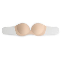 BYE-BRA - DIVA BRA ADHESIVE BRA BEIGE CUP B - D-245471 - Teknashop Ltd