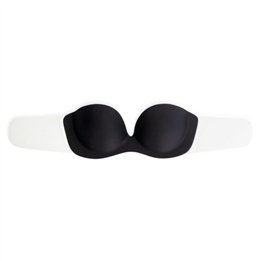 BYE-BRA - DIVA BRA ADHESIVE BRA BLACK CUP B - D-245475 - Teknashop Ltd