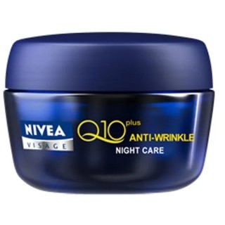 Nivea Q10 Plus Anti Wrinkle Night Cream 50ml - unisex - Teknashop Ltd
