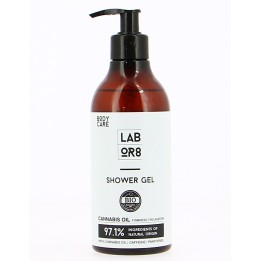 LABOR8, Hemp, Natural Ingredients, Hydrating & Moisturising, Shower Gel, Body, All Skin Types, 380 ml - Teknashop Ltd