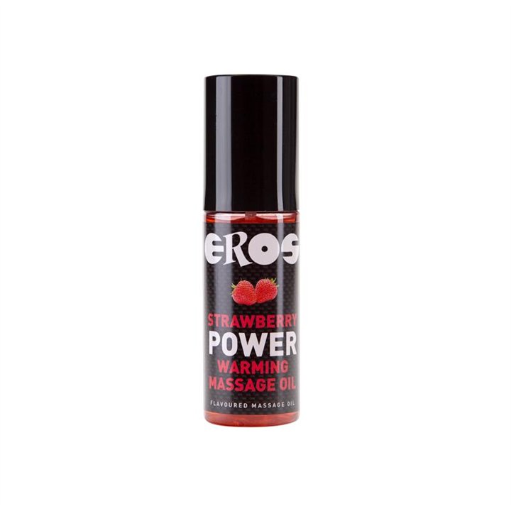 Strawberry Power Warming Massage Oil 100 ml - WP18550 - Teknashop Ltd