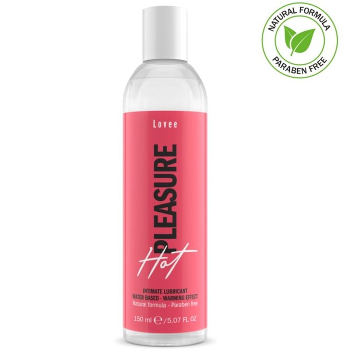 INTIMATELINE - LOVEE HOT PLEASURE INTIMATE LUBRICANT 150 ML - D-230905 - Teknashop Ltd