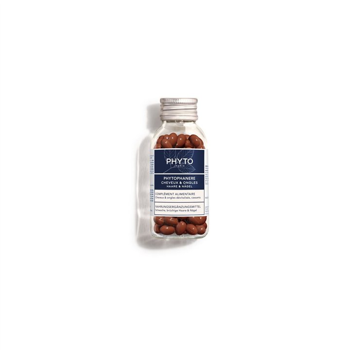 Phyto, Phytophanère, Biotin, Vitamins, Zinc, Strengthen Hair & Nails, Capsules, 240 pcs - Teknashop Ltd