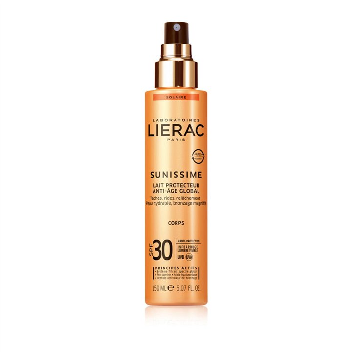 Lierac, Sunissime, Anti Aging, Sunscreen Lotion, SPF30, 150 ml - Teknashop Ltd