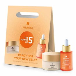 Set Sesderma: Vitamin C, Antioxidant, Cream, For Face, 50 ml + Vitamin C, Antioxidant, Serum, For Face, 30 ml - Teknashop Ltd