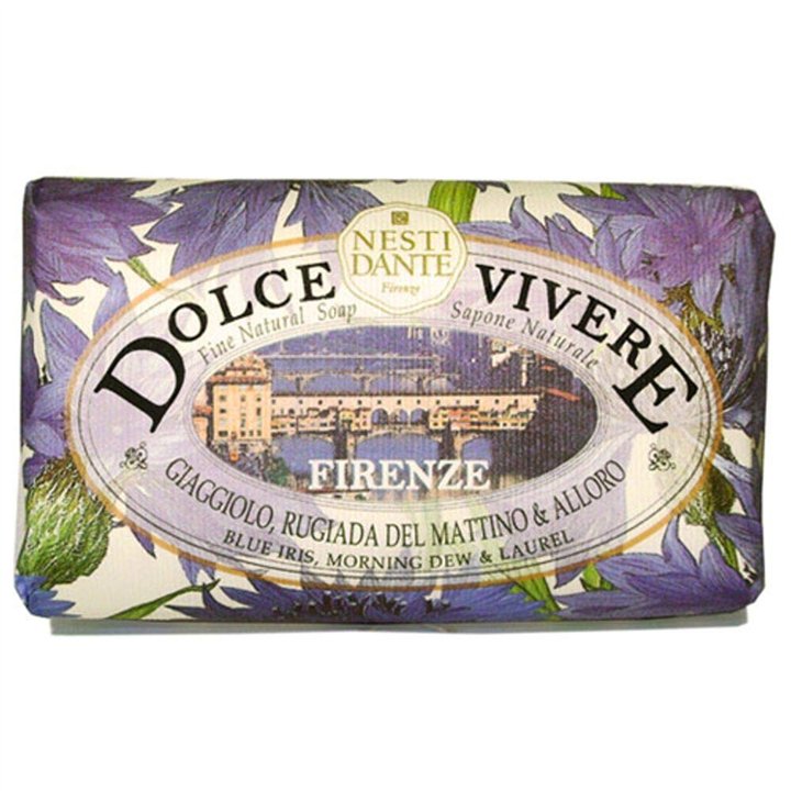 Nesti Dante, Dolce Vivere Firenze, Soothing, Soap Bar, 250 g - Teknashop Ltd