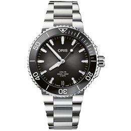 ORIS MOD. AQUIS DATE CALIBRE 400 - WW.400776941540782209PE - Teknashop Ltd
