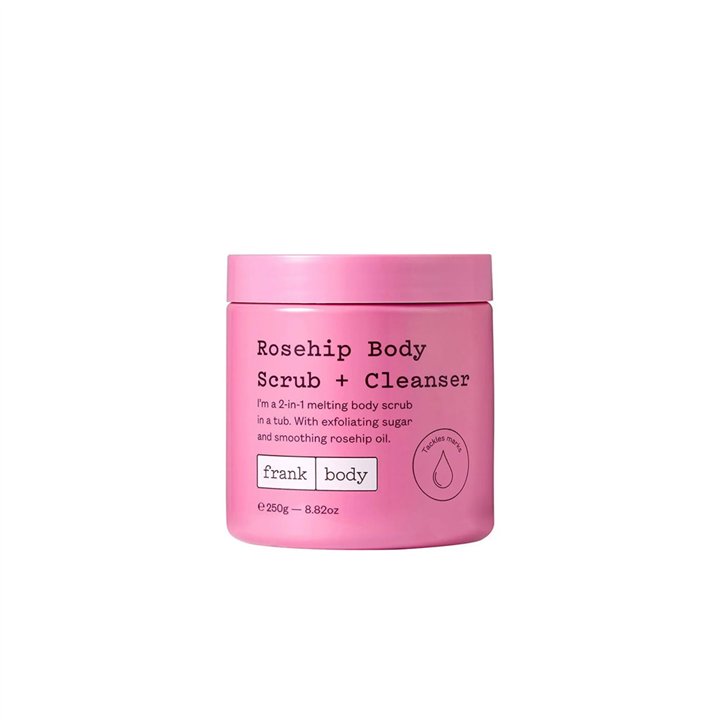 Frank Body, Rosehip, Exfoliating Cleanser, 250 ml - Teknashop Ltd