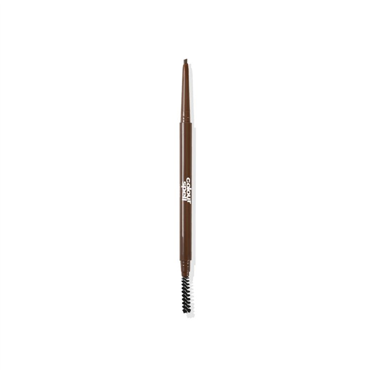 Profusion Cosmetics, Brow Craft, Defining, Eyebrow Cream Pencil & Brush 2-In-1, Dark Brown, 0.07 g - Teknashop Ltd