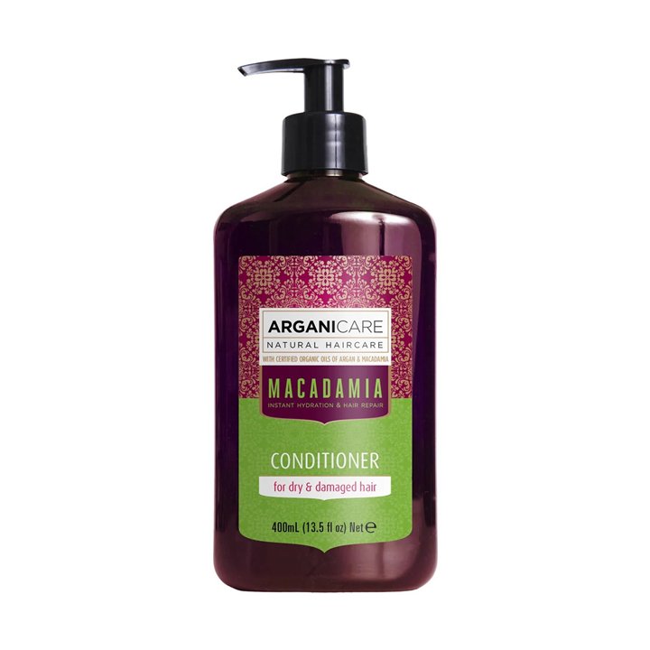Arganicare, Macadamia, Hair Conditioner, Nourishing & Repairing, 400 ml - Teknashop Ltd