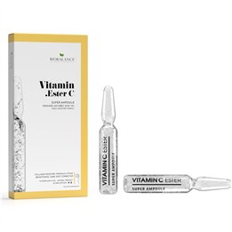 Bio Balance, Vitamin Ester C, Brightening & Lifting, Day & Night, Ampoules Treatment Serum, Wrinkles & Dullness & Uneven Skin To