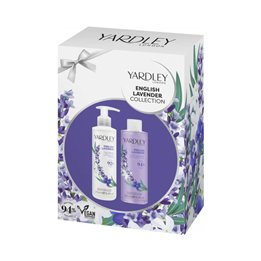 Set Yardley: English Lavender, Hydrating, Body Wash, 250 ml + English Lavender, Hydrating, Body Lotion, 250 ml - Teknashop Ltd