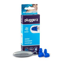 Pluggerz, Water, 4 pcs, Adults & Kids, Swimming Earplugs, Earplugs, 4 pcs - Teknashop Ltd