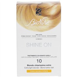 BioNike, Shine On, Permanent Hair Dye, 10 Extra Light Blonde, 145 ml - Teknashop Ltd