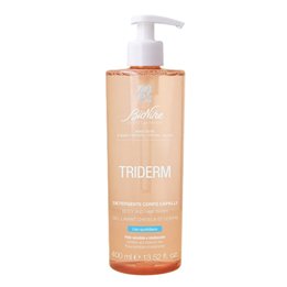 BioNike, Triderm, Cleansing & Refreshing, Shower Gel, For Body & For Hair, For Sensitive Skin, 400 ml - Teknashop Ltd