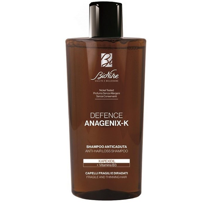 BioNike, Defense Anagenix-K, Hair Shampoo, Anti-Hair Loss & Strengthening, 200 ml - Teknashop Ltd