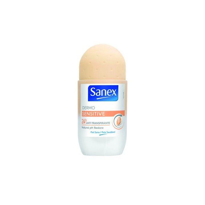 Des Sanex Sensitive Rollon 50 - unisex - Teknashop Ltd